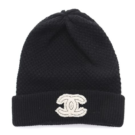 chanel black beanie|woman caps for women chanel.